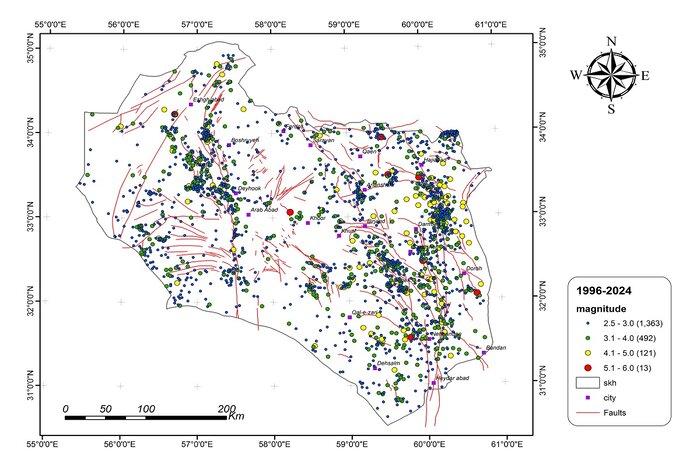 خواب ناآرام خراسان جنوبی بر دوش گسلهای خفته