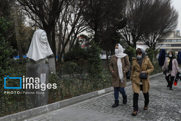 Eight busts of war-time university students unveiled in Tehran