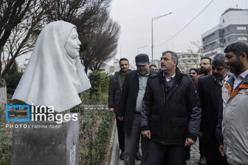 Eight busts of war-time university students unveiled in Tehran