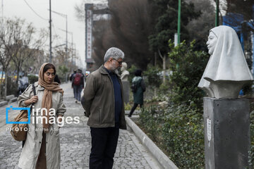 Eight busts of war-time university students unveiled in Tehran