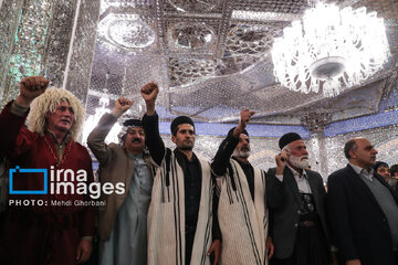 Les ethnies et les nomades d’Iran réunis au mausolée d’Imam Reza