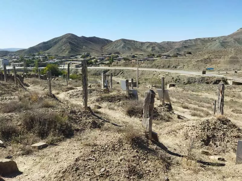 قبرستان «باغلق»؛ گورستانی عجیب در جرگلان خراسان شمالی
