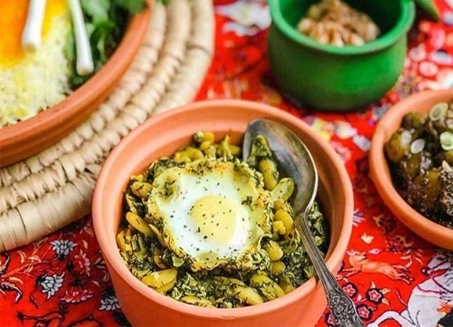 طرز تهیه باقالی خشکاویج (باقلا وابیج) با دستور گیلانی