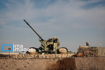 Air defense drills by Iran’s Army in north, west