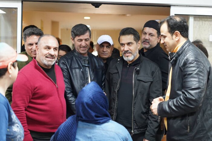 حضور کادر فنی و بازیکنان پرسپولیس در آسایشگاه خیریه کهریزک کرج 3