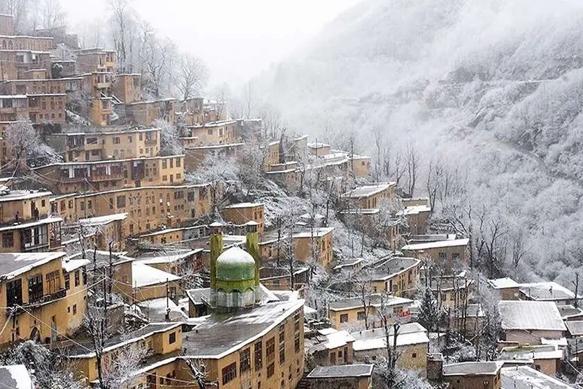 روستاهای برفی ایران؛ جادوی زمستان در دل طبیعت