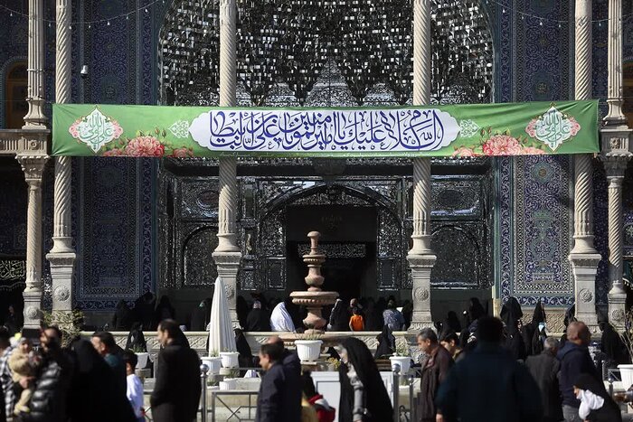 قم غرق سرور میلاد مولود کعبه شد