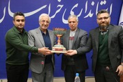 جودوکاران خراسان‌شمالی جام قهرمانی خود را به استاندار اهدا کردند