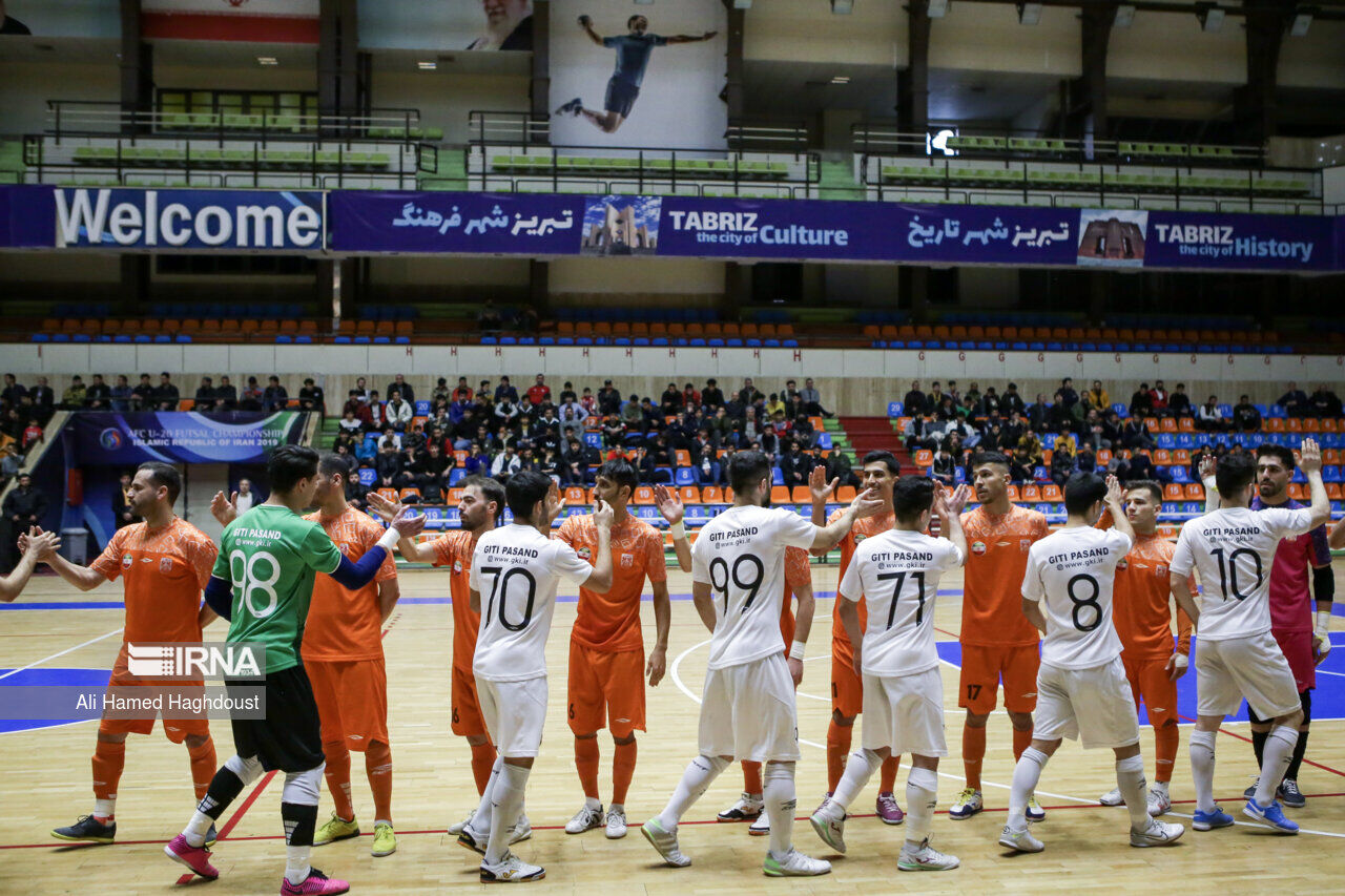 فینال زودرس فوتسال/ آخرین فرصت مس سونگون برای قهرمانی فینال زودرس فوتسال/ آخرین فرصت مس سونگون برای قهرمانی