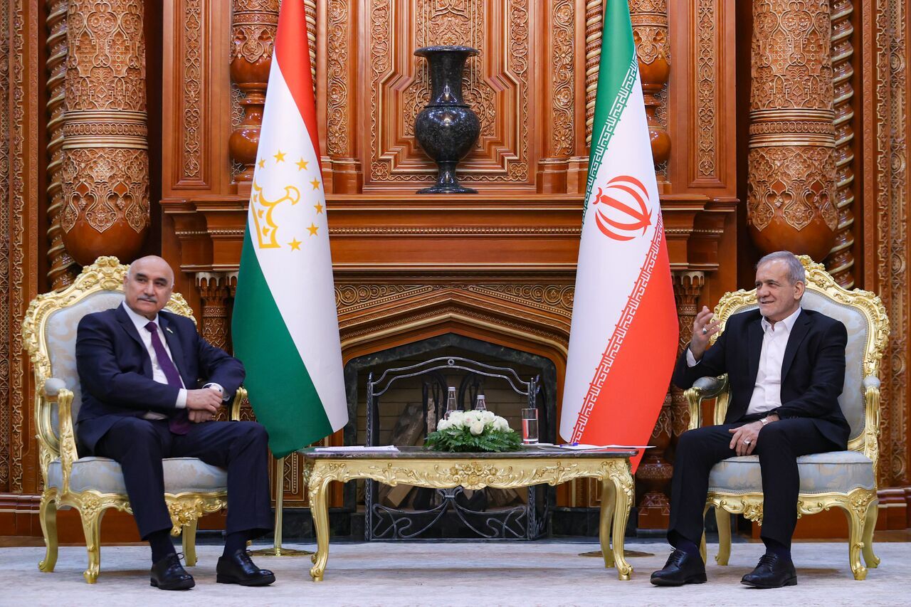 President Pezeshkian: Iran sees no restrictions to broaden cooperation with Tajikistan