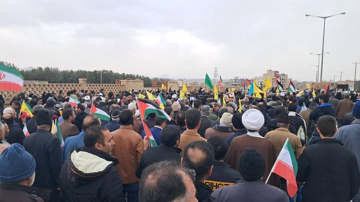 برگزاری راهپیمایی جمعه نصر و پیروزی در خراسان جنوبی +فیلم