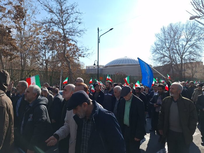 راهپیمایی جمعه نصر در البرز/ جشن استقامت غزه در برابر استکبار