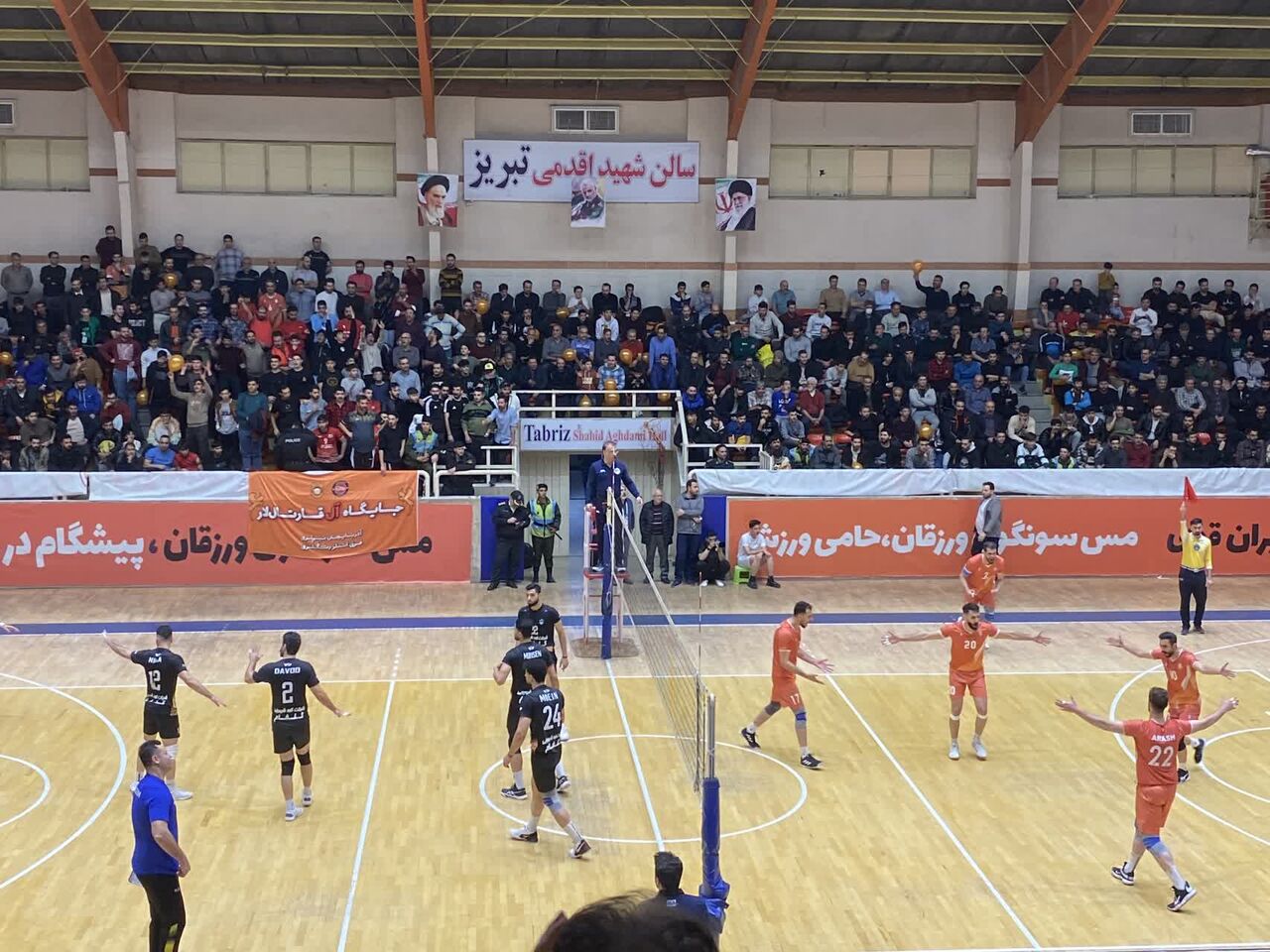 مس سونگون در دیدار مرحله حذفی دسته یک والیبال کشور مقابل گلفام آمل به برتری رسید مس سونگون در دیدار مرحله حذفی دسته یک والیبال کشور مقابل گلفام آمل به برتری رسید