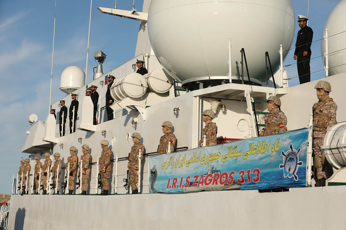 «ناو زاگرس»؛چشم بینای ارتش ایران در پهنه دریاها