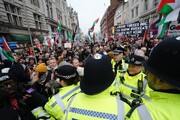 British police detain 77 anti-Israel protesters in London