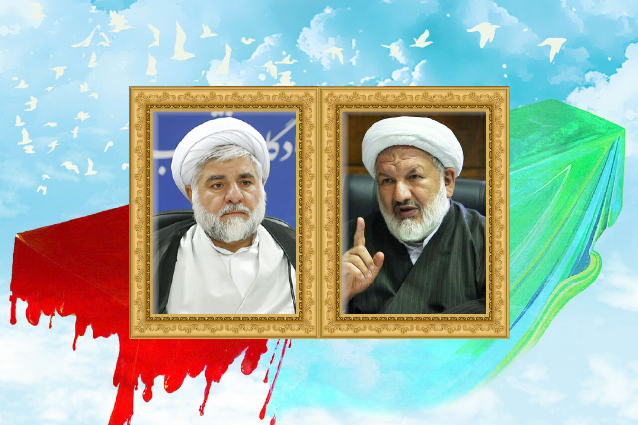 وداع با پیکر شهیدان رازینی و مقیسه در معراج شهدا وداع با پیکر شهیدان رازینی و مقیسه در معراج شهدا