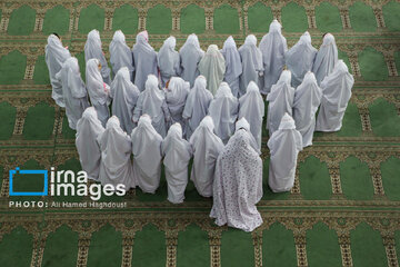 Ceremony marking girl's age of religious responsibilities 