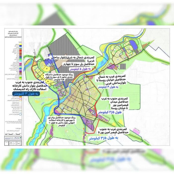 ابرپروژه کمربندی دور شهر دزفول تصویب شد