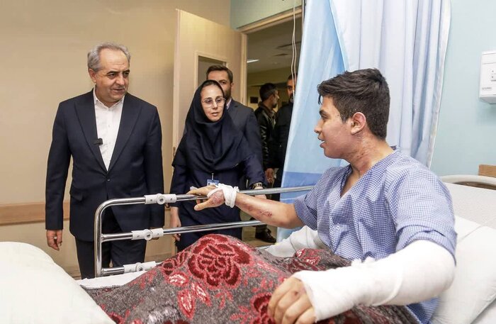 این نوجوان فداکار مراغهای طلبه است