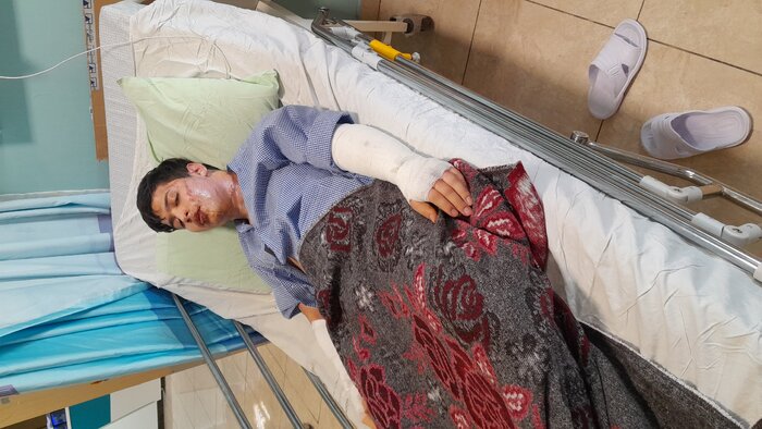 این نوجوان فداکار مراغهای طلبه است