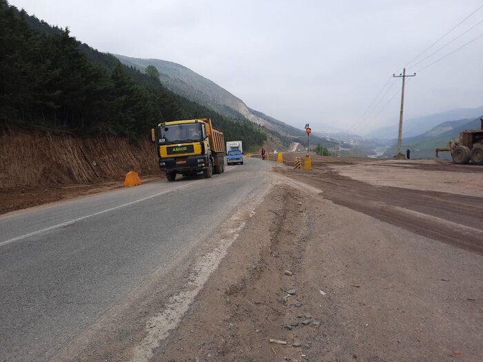 مراحل اجرای طرح تعریض جاده کندوان زیر ذرهبین کارشناسان+فیلم