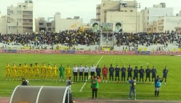 فوتبال دسته یک / توقف فجر شهید سپاسی شیراز مقابل پارس جنوبی جم بوشهر+ فیلم