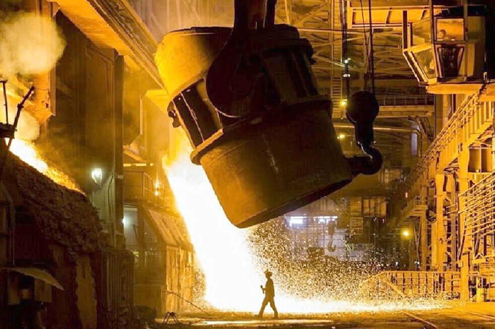 رشد تولید فولاد ایران در سایه کاهش جهانی