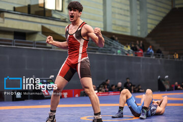 Iran's junior Greco-Roman wrestling championships 