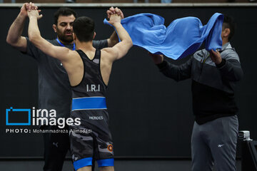 Iran's junior Greco-Roman wrestling championships 