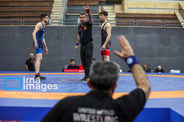 Iran's junior Greco-Roman wrestling championships 