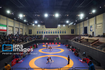 Iran's junior Greco-Roman wrestling championships 