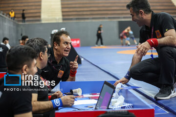 Iran's junior Greco-Roman wrestling championships 