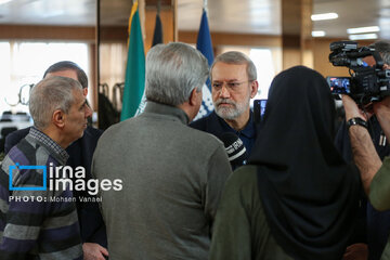 Larijani, an adviser to Iran's Leader visits IRNA