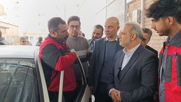 ششمین مرکز معاینه فنی خودرو در شهرستان بهارستان به بهرهبرداری رسید