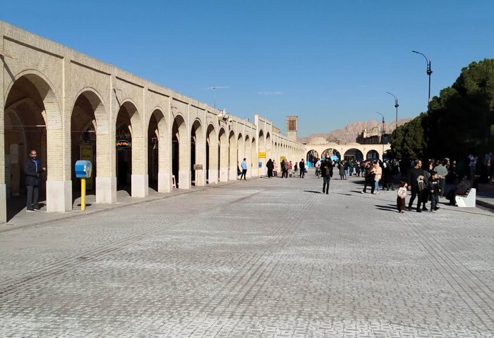 تغییر چهره میدان ارگ کرمان و کاری که تمام نیست