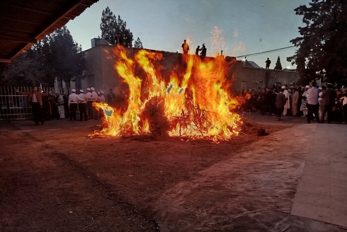 پاسداشت آیین جهانی جشن سده در کرمان + فیلم