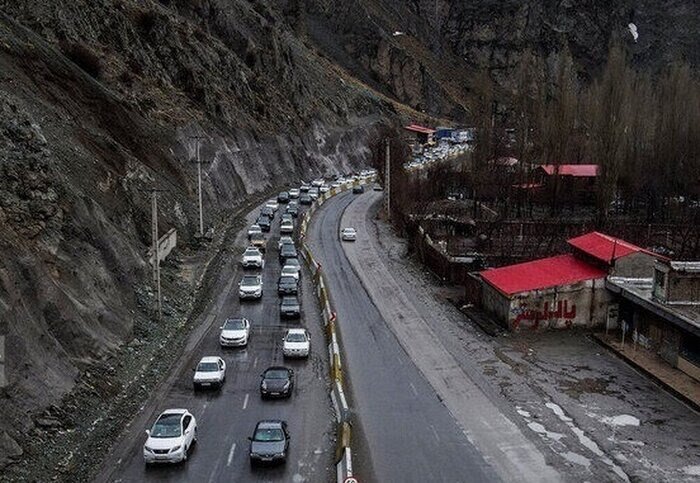 جاده کندوان ۱۴ تا ۱۷ بهمن ماه جاری مسدود می‌شود