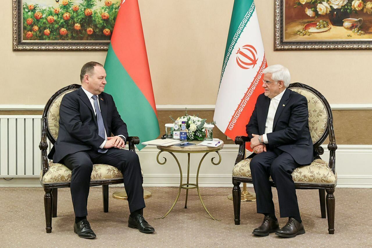 VP: Iran welcomes deepening of all-out ties with Belarus