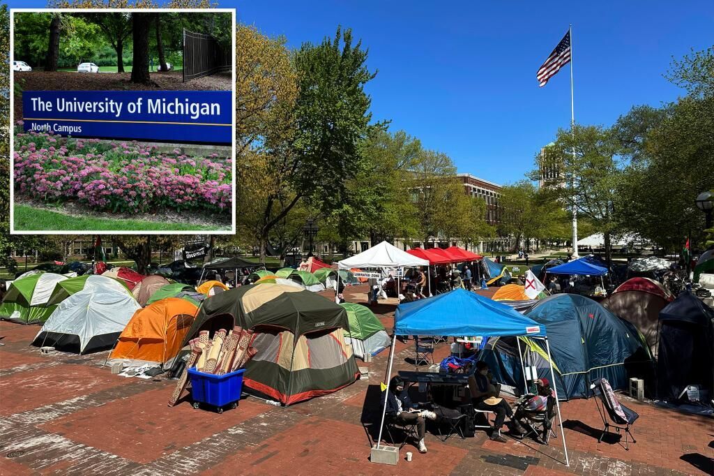 University of Michigan suspends pro-Palestinian group after protests