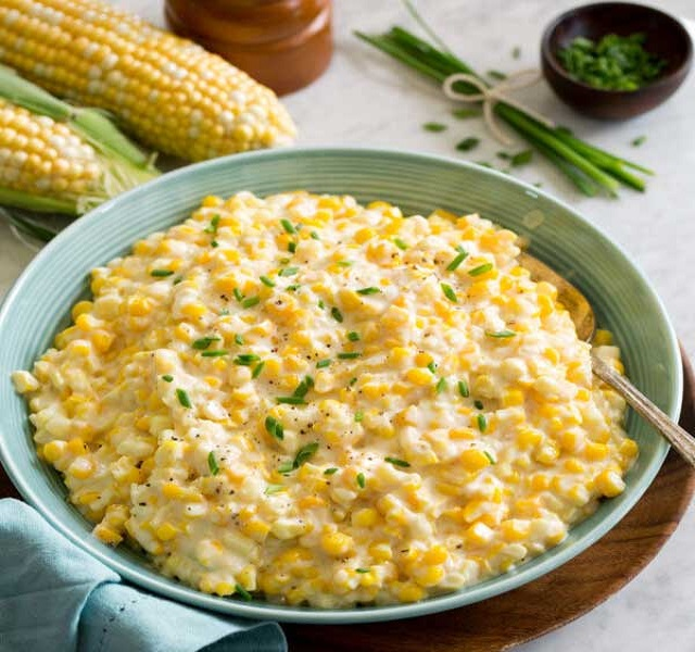 طرز تهیه ذرت خامهای به روش بازاری