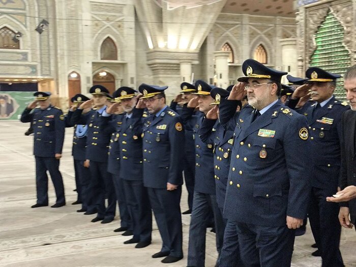 فرماندهان نیروی هوایی ارتش با بنیانگذار انقلاب اسلامی تجدید میثاق کردند