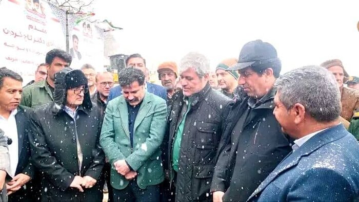 عملیات اجرایی بهسازی راه روستایی ده بزرگ- پیچاب باشت با اعتبار ۶۷۰ میلیارد ریال آغاز شد