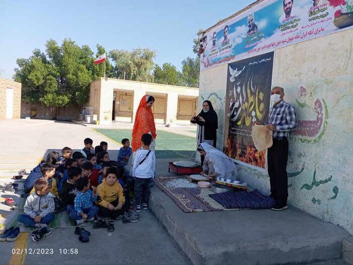 آتش به اختیار فرهنگی دزفولی در یک روستای محروم