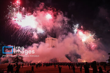 Lighting show around Azadi Tower to mark Revolution anniversary
