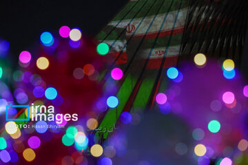 Lighting show around Azadi Tower to mark Revolution anniversary