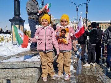 راهپیمایی 22 بهمن همدان