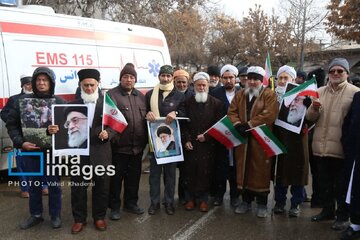راهپیمایی 22 بهمن خراسان شمالی