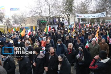 راهپیمایی 22 بهمن خراسان شمالی