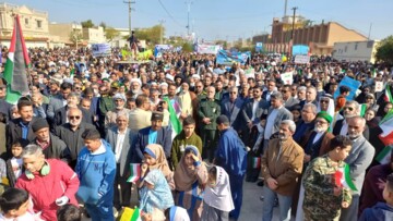 حماسه حضور مردم جنوب غرب خوزستان در راهپیمایی ۲۲ بهمن