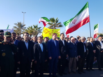 راهپیمایی 22 بهمن بوشهر